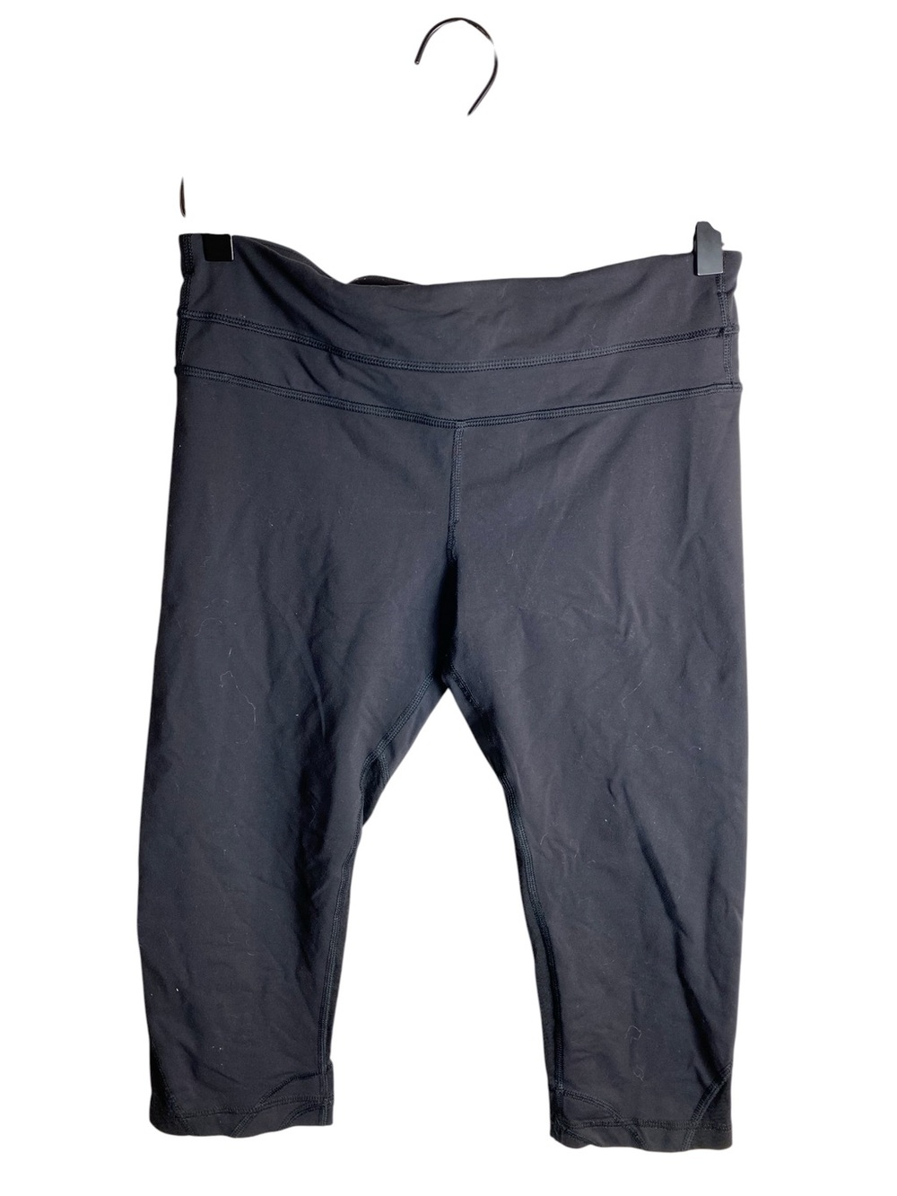 Lululemon Black High Waisted Cropped Leggings